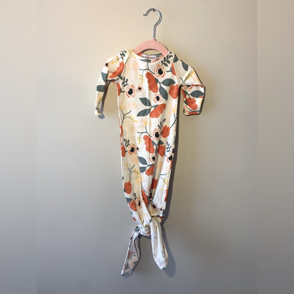 Newborn Knotted Gown 0-3